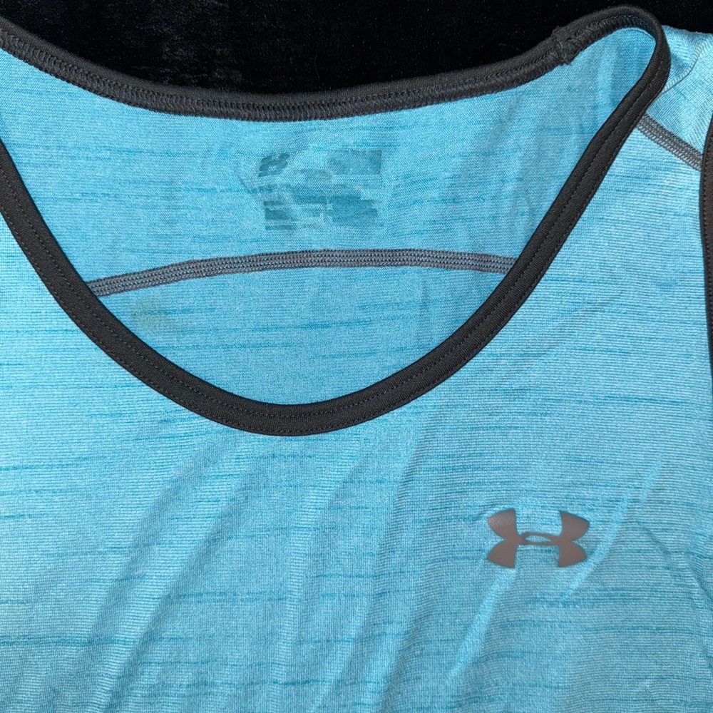 Under Armour Teal Tank with Black Accents